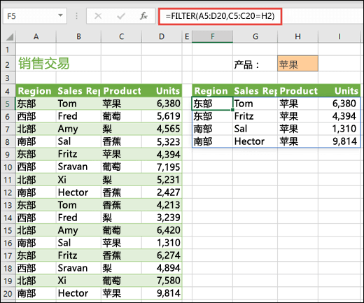 FILTER(sh)EXCEL2021ôʹ